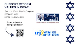 World Zionist Congress (WZC) Elections Voting Now Open! Vote Reform!