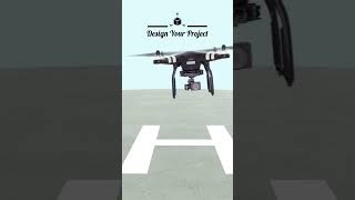 Drone | Animation | Render | Design Your Project | SolidWorks | CAD | KeyShot