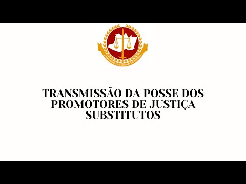 Cerimônia de posse de Promotores de Justiça do MPAM realizada em 31 de outubro de 2020