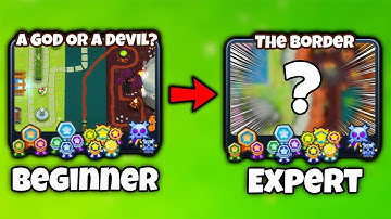 I Turned This Random Map Into A Crazy Expert Map Using The BTD6 Map Editor