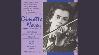 Violin Concerto in D Major, Op. 77: II. Adagio