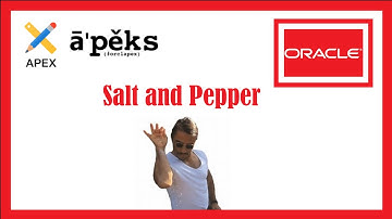 30. Contraseñas más seguras SALT AND PEPPER - ORACLE APEX - [Videotutorial en español ]