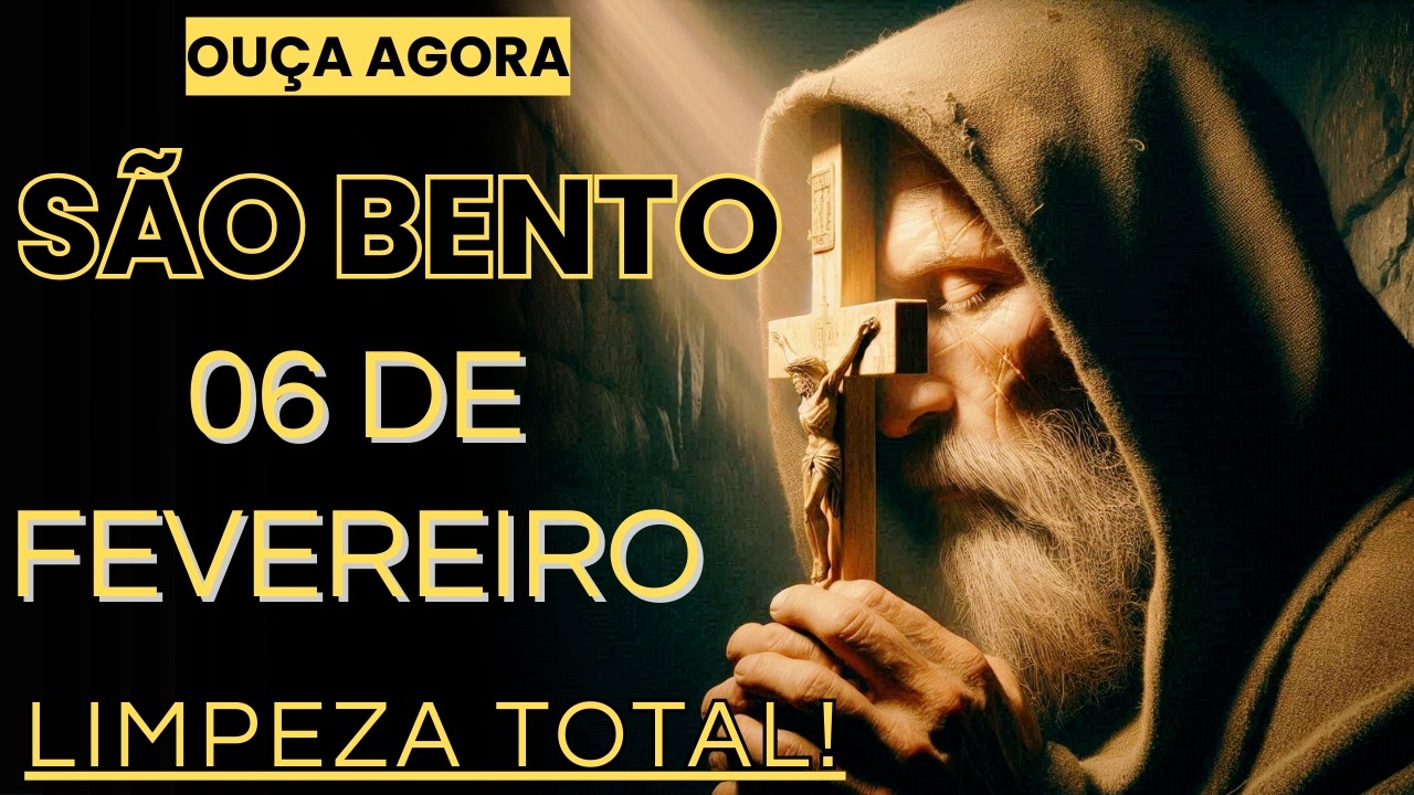 🛑 São Bento, Fecha Toda Porta Que Não Vem de Deus