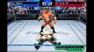 WWF Smackdown! 2: Know Your Role - The Rock VS Triple H