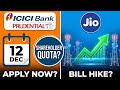 ICICI Prudential AMC IPO Review | Jio IPO Impact on Telecom | Corona Remedies GMP