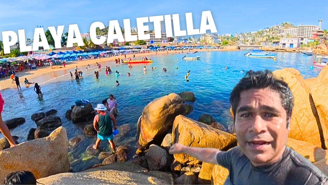 Así está PLAYA CALETILLA  (antes de semana santa)