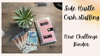 Side Hustle Cash Stuffing - New Challenge Binder - UK Cash Stuffing