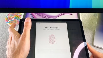 How to Setup Fingerprint Password Touch ID on iPad Air M1 M2 M3