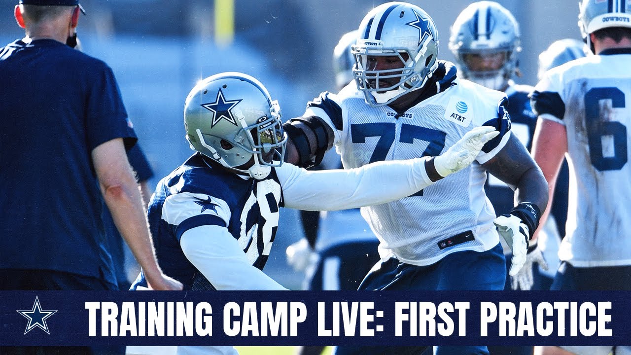 Training Camp Live: First Practice | Dallas Cowboys 2020