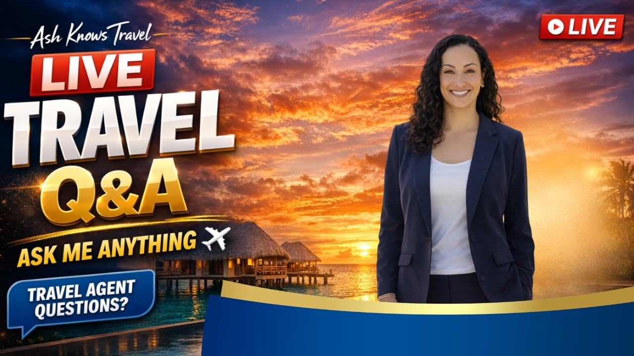 LIVE Travel Advisor Q&A | Ask Me Anything About Travel, Clients & Growth