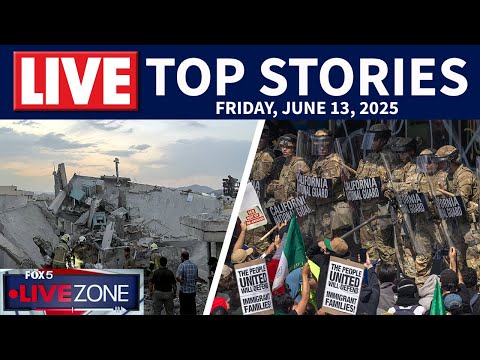 LIVE COVERAGE: Israel strikes Iran, appeals court sides with Trump over National Guard in LA & more