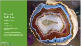 Minerals and Chemical Bonds