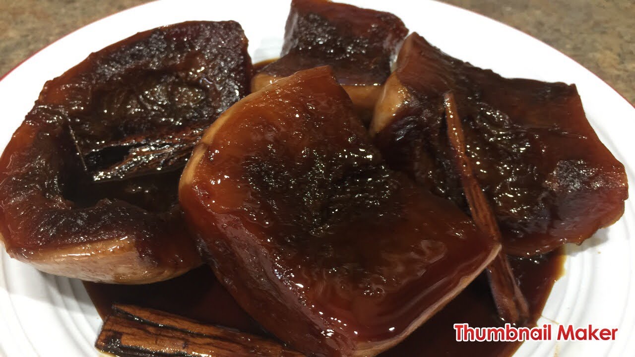 AYOTE EN MIEL SALVADOREÑO