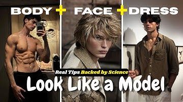 "How to Look Like a Model as an Average Guy | Real Tips Backed by Science"