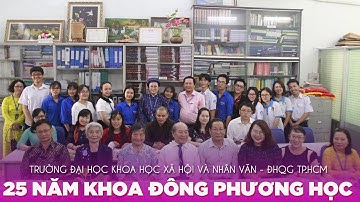 Khoa Đông Phương học - Trường ĐH Khoa học Xã hội và Nhân Văn - ĐHQG TP.HCM (Engsub)