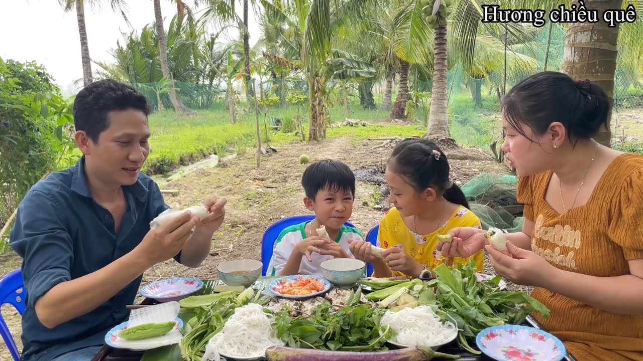 Cá Lóc Đồng Nướng Chui Rơm Kiểu Này Giữ Được 100% Vị Ngọt Của Cá ...