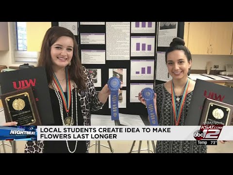 Students develop project to extend life of flower bouquets, hope to patent idea