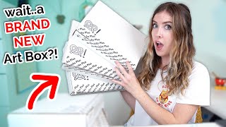 The BEST Art Box EVER?! Opening a BRAND NEW Mystery Box..