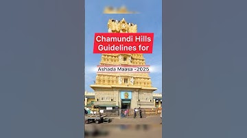 Chamundeshwari Temple Aashada Month Rules 🛑 | Darshan, Vehicle Ban & Shuttle Info 2025