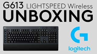 Logitech G613 LIGHTSPEED Wireless Keyboard UNBOXING screenshot 4