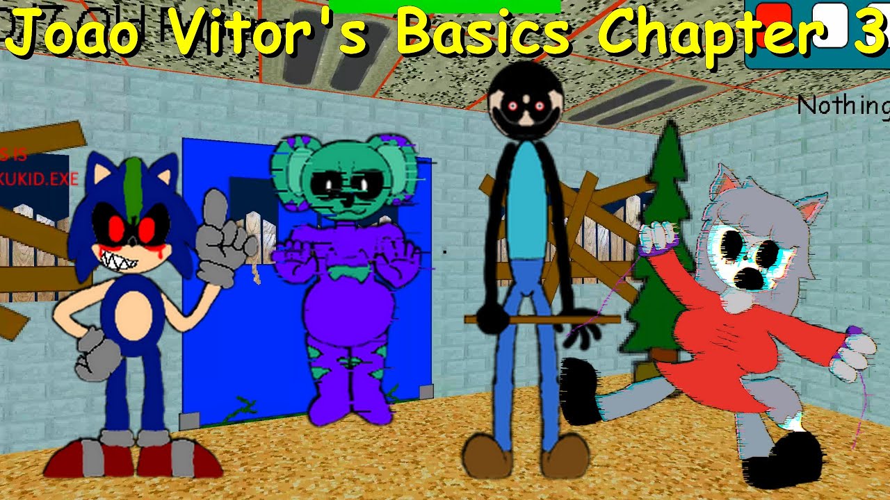 Baldi Basics Chapter 3 Joao Vitor's Basics Chapter 3 - Baldi's Basics Mod - YouTube