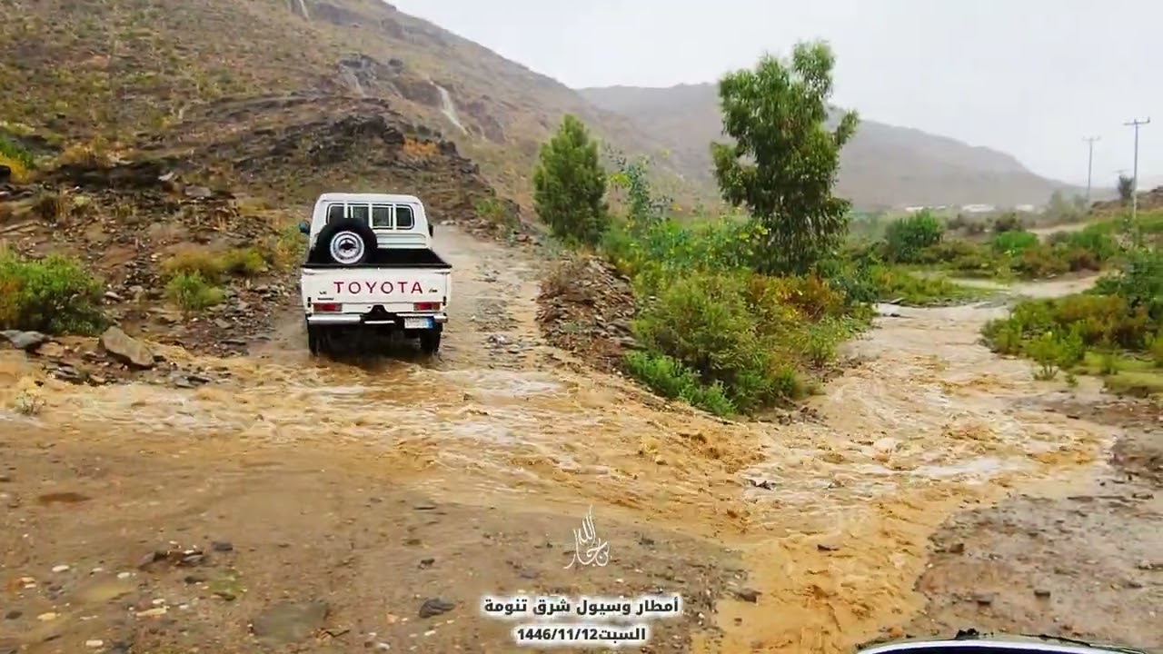 أمطار وسيول شرق محافظة تنومة السبت1446/11/12#اكسبلور #automobile #السعودية #لايك #ترند