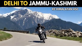 Delhi to Jammu Kashmir ride Started | EP. 01