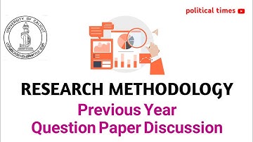 Previous Year Question Paper | Research Methodology | Political Science | 2022 November |