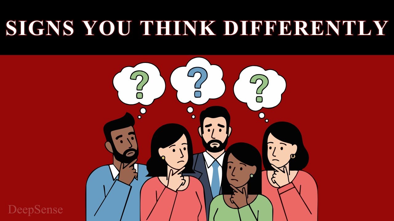 Signs You Think Differently Than Most People - YouTube