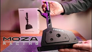 MOZA SGP Sequential Shifter [UNBOXING] Tension/height adjustable | neutral lever | extra buttons