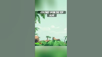 COCONUT FROM THE TOP ROPE #peak #peakgame #peakgameplay #shorts