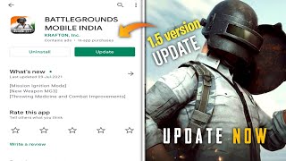 🔥HOW TO UPDATE BGMI *417MB* ON PLAYSTORE 🔥BGMI 1.5.0 NEW UPDATE IS HERE.