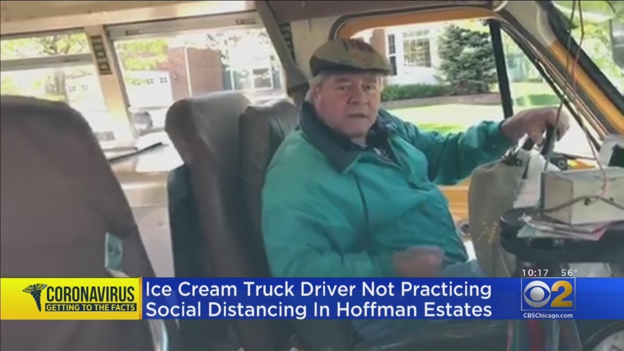 Ice Cream Truck Driver Fails To Practice Social Distancing Youtube