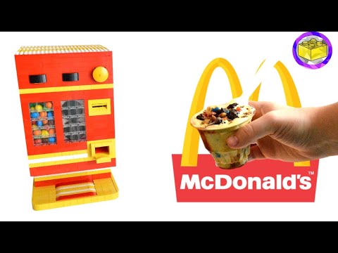 LEGO McDonald's McFlurry Ice Cream Maker | M&M's and Oreo