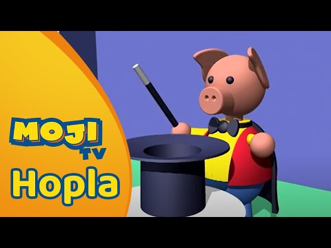 TWEE BIJEN ZOEMEN WEG 🐝 | HOPLA 🐇 | Nederlandse Kinderseries | MojiTV