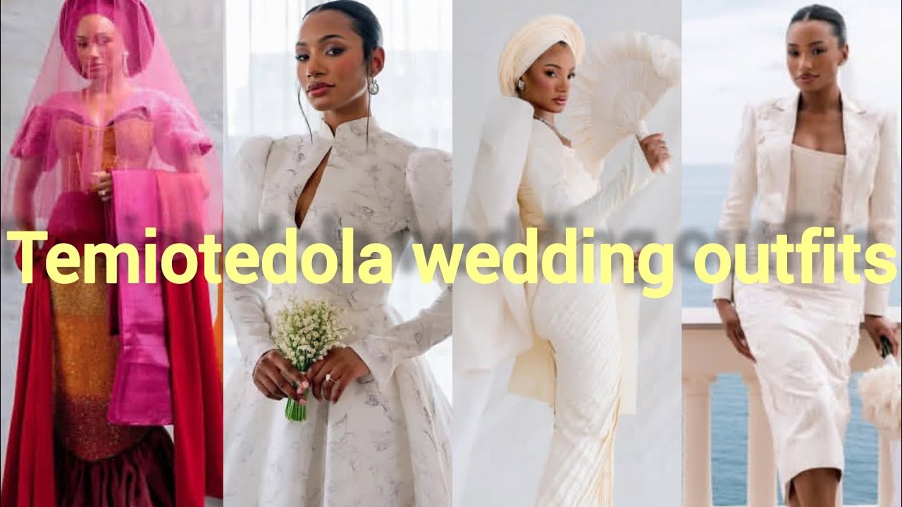 Temiotedola wedding outfits 