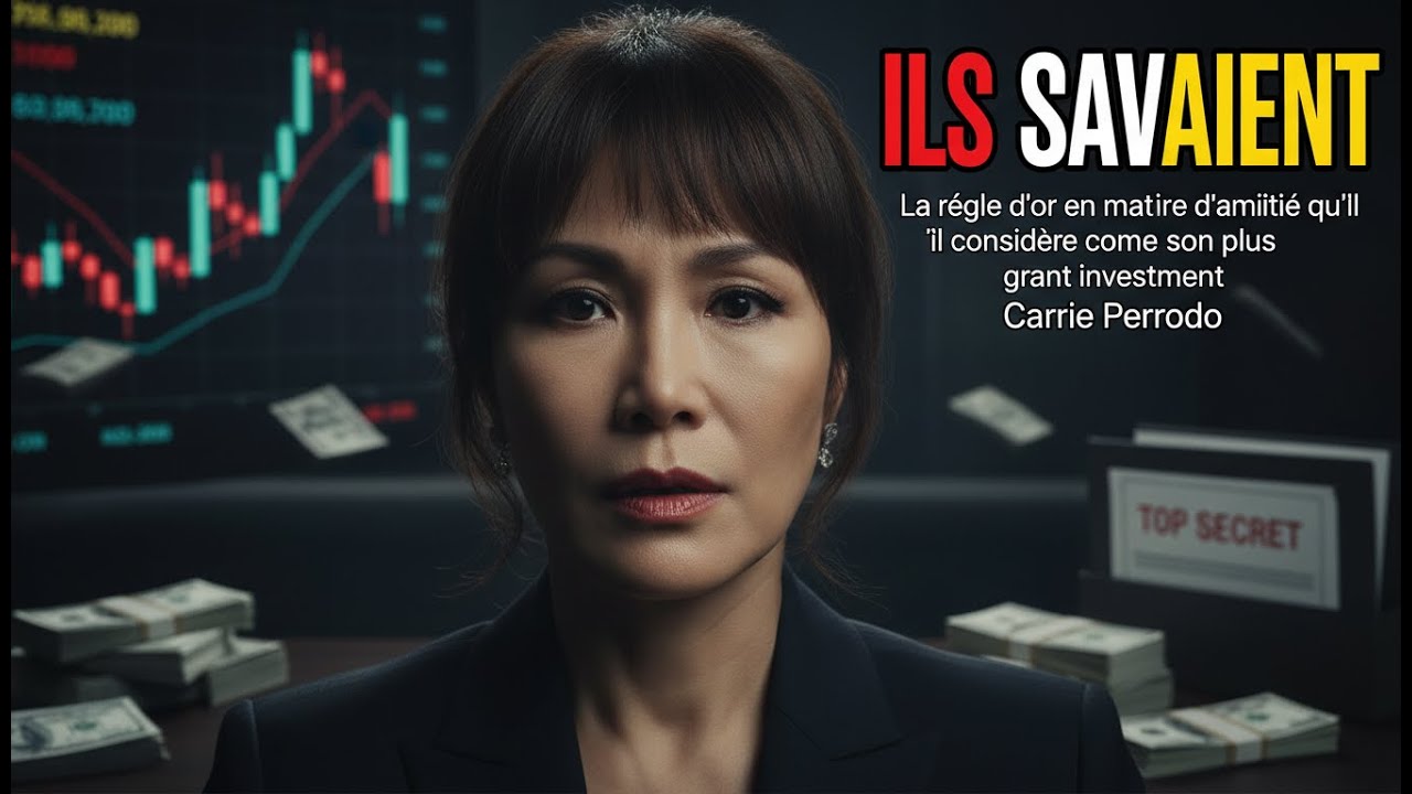 La règle d'or en matière d'amitié qu'il considère comme son plus grand investissement Carrie Perrodo