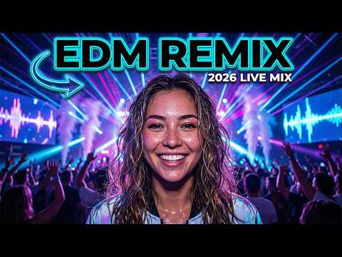 Best Music Party Mix 2026 | EDM Music Mix | EDM Remixes of Popular Songs | Nonstop Party Playlist