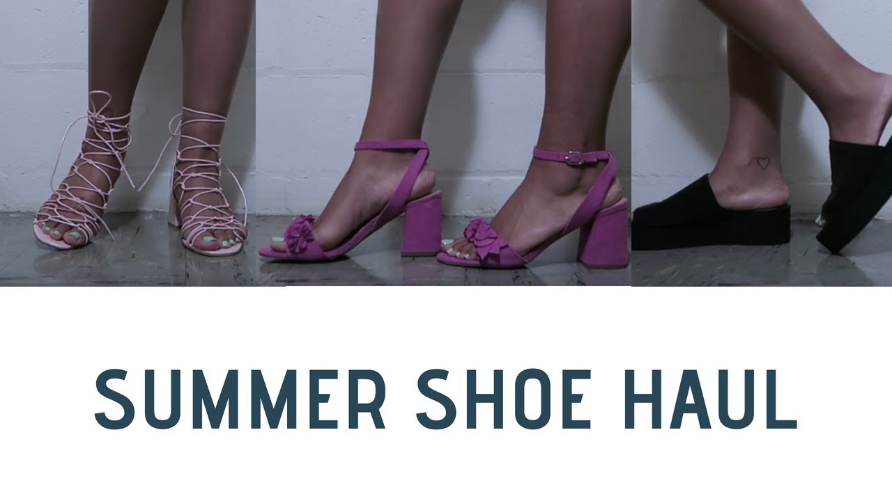 Summer Shoe Haul!! ft  Forever 21, Target & Primark (SIZE 10 & 11)
