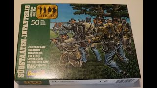 Unboxing 1/72 Südstaaten Infanterie Confederate Infantry Revell 2558