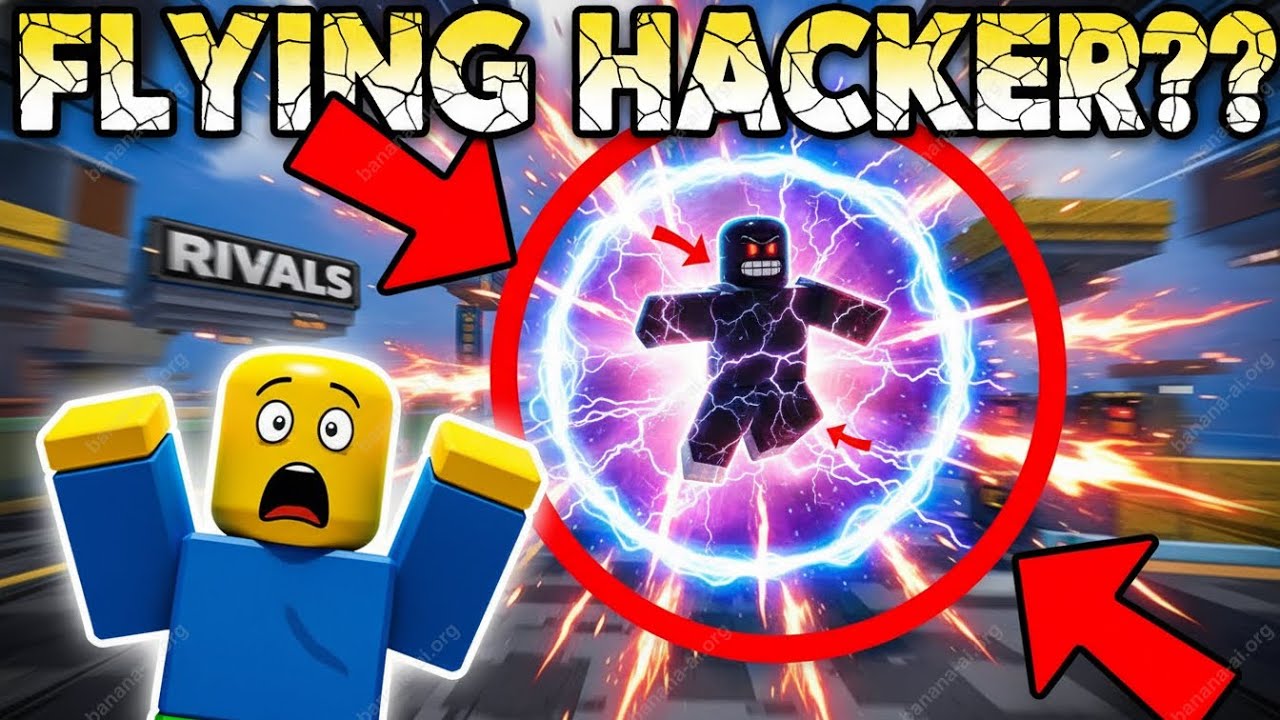 Hacker Rivals Flying I Found a Flying Hacker in Roblox Rivals… Watch This! - YouTube