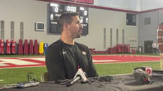 Brian Hartline impressed by Carnell Tate's early development this spring