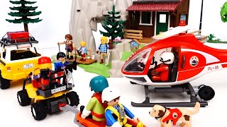 Emergency patient! Mountain rescue team, hurry up~ #toymarttv