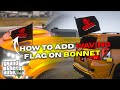 HOW TO ADD MOVING FLAGS ON BONNET OR BOOT ON GTA 5 CAR WITH ZMODELER3 | BY ZTG