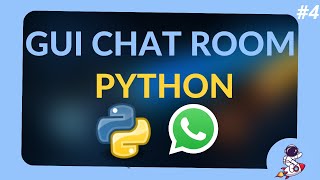 Gui Chat Room in Python | Simple chat app using python