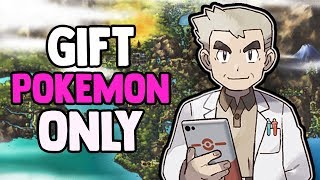 Can I Beat Pokemon Heart Gold Using Only GIFT POKEMON? ▶Pokemon Challenges