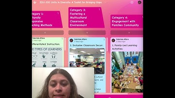 EDU 330 Unity in Diversity: A Toolkit for Bridging Gaps