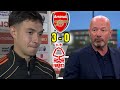 Alan Shearer Praises Zubimendi & Madueke After Arsenal’s 3-0 Win vs. Nottingham Forest ⚽