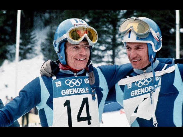 Insigne Pin's Équipe D'URSS De Ski Aux JO De Grenoble 1968 - Très Bon état, Vintage