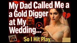 💔🥺 My Dad Called Me a Gold Digger at My Wedding… So I Played This.. | Revenge Story 